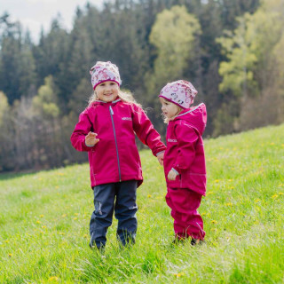 Dětská softshellová bunda letní Mono Fuchsie Esito