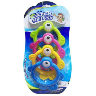 Hračka na potápění rybí kroužky set 34 cm