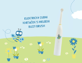 Zubní kartáček s melodií Jack N´ Jill BUZZY BRUSH
1ks elektrický kartáček