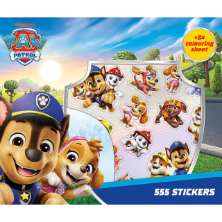 555 samolepek Tlapková patrola