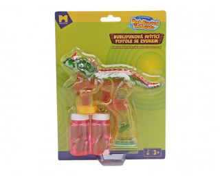 Bublifuková pistole dinosaurus se zvukem