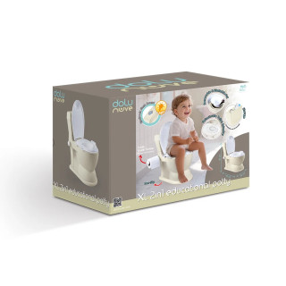 Dětská toaleta XL béžová Dolu