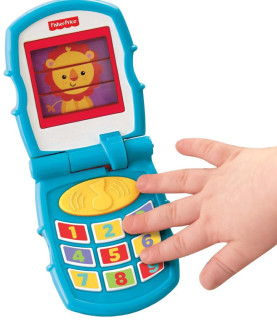 Fisher Price veselý otvírací telefon
