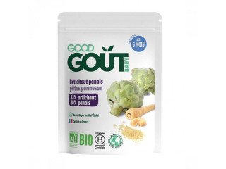 Good Gout BIO Artyčoky, pastinák a těstoviny s parmazánem 190 g