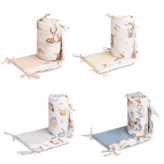 Mantinel do postýlky mušelín/bavlna Sensillo