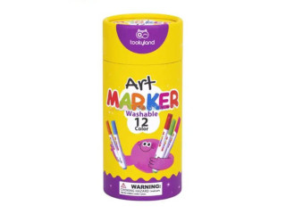 Fixy smyvatelné s univerzálním hrotem 12 ks