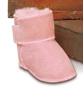 Bačkory kůže Eisbärchen růžové vel. 22/23