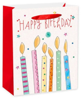 Taška dárková M - Svíčky HB