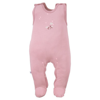 Kojenecké dupačky Petite růžové květinky Eevi