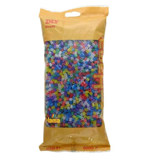Korálky s glitrem mix 6.000 ks MIDI Hama