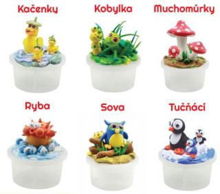 Tvořivá hmota/modelína Paulinda Happy Land 4v1 70g