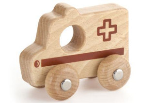 Dřevěná ambulance Viga