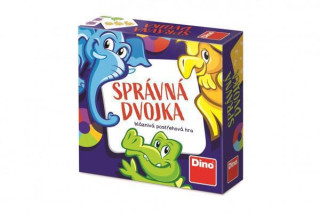 Správná dvojka společenská cestovní hra v krabičce 