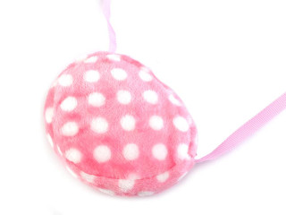 Dětská kabelka plyšová s puntíky