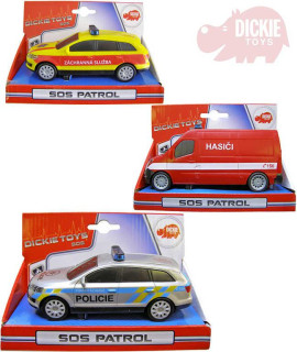 Auto SOS 14 cm, česká verze Dickie