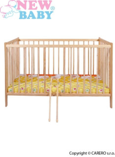 Dětská postýlka New Baby Dominic - přírodní