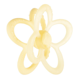 Canpol babies Kousátko senzorické silikonové 2v1 kytka