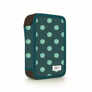 Penál třípatrový prázdný OXY Dots