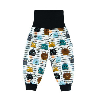 Dětské zateplené kalhoty BIO Příšerky