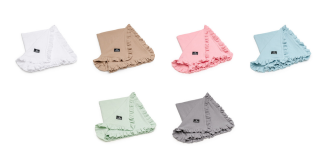 BIO Mušelínová deka s volánkem T-tomi