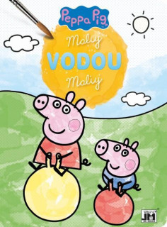 Omalovánky maluj vodou Prasátko Peppa