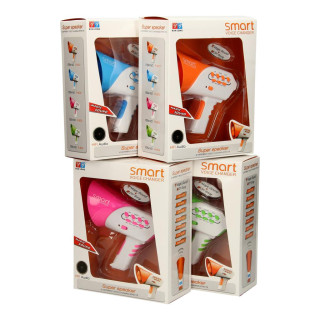 Mikrofon 13 cm inteligentní měnič hlasu na baterie 