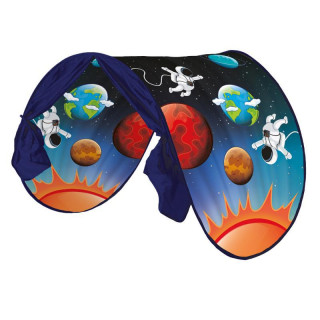 Nebesa nad postel - galaxie s lampičkou