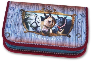 Školní pouzdro 1-klopa plněné Randezvous Emipo