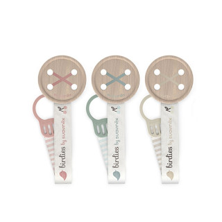 Klip na dudlík se stuhou Birdies Suavinex