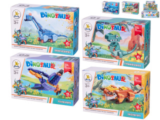 Stavebnice dinosaurus 62 - 76 ks