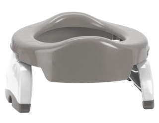 Cestovní nočník - Potette Plus 2v1 Šedá+bílá 1 ks