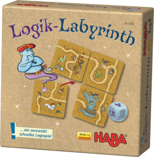 Mini hra pro děti Logický labyrint Haba