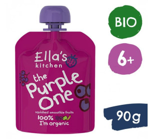 Ella's Kitchen BIO PURPLE ONE ovocné pyré s černým rybízem (90 g)