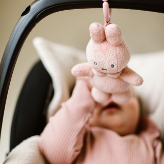 Závěsný králíček Miffy Pink Flower Little Dutch