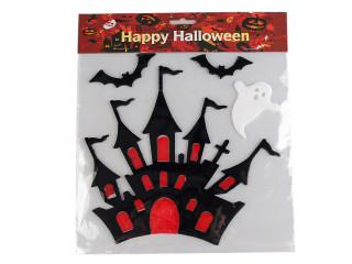 Gelové samolepky Halloween/čarodějnice