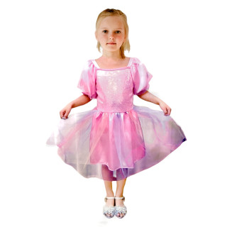 Dětský kostým Růžová princezna 110-122 M
