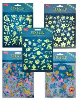 Svítící samolepky