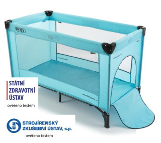 Cestovní postýlka Pegy modrá Babypoint