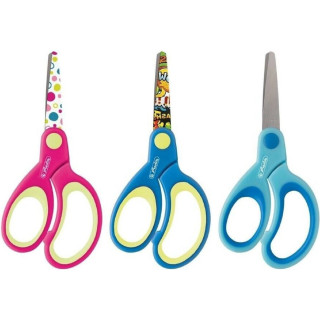 Dětské nůžky pro leváky s kulatou špičkou Herlitz