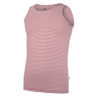 Tílko tenké junior Outlast® Pruh bordový