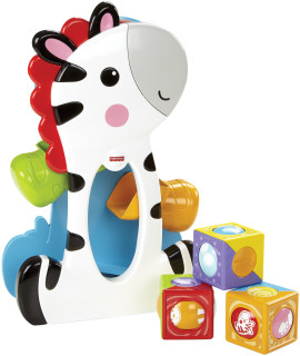 Zebra a kostky Fisher Price