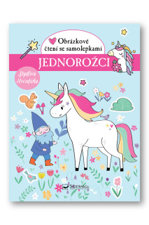 Jednorožci Obrázkové čtení se samolepkami