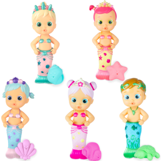 Bloopies mořská panna měnící barvu a stříkající