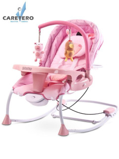 Dětské lehátko CARETERO Rancho pink