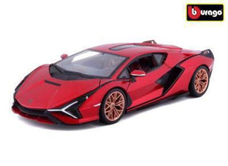 Bburago 1:24 Plus Lamorghini Sian FKP37 - Red