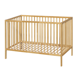 Postýlka dřevěná Nela Beech Wood 120 x 60 cm Petite & Mars