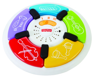 Fisher Price piano se světly