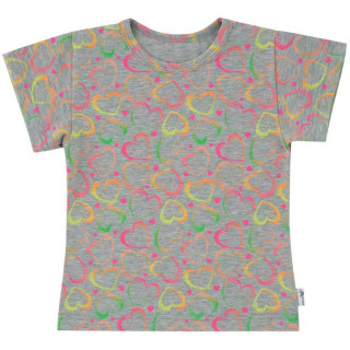 Dětské tričko Neonová srdce Esito