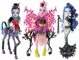 Monster High Monstrozní splynutí noví kříženci
