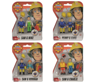 Požárník Sam Figurky 2 ks a příslušenství